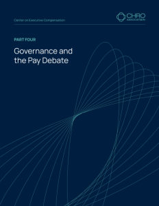 04 Governance and the Pay Debate